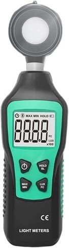 Light Meter Digital Light Meter Handheld Light Meter with LCD Backlight FY836 Suitable for Home, Agriculture, Warehouse, Farm, Stage, Stadium, Outdoor Mountain Climbing in Kuwait