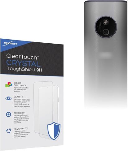BoxWave Screen Protector Compatible With HMD 110 4G - ClearTouch Crystal ToughShield 9H (2-Pack), Clear 9H Tough Flexible Film Screen Protector in Kuwait