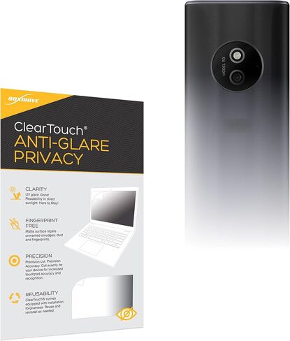 BoxWave Screen Protector Compatible With HMD 110 - ClearTouch Anti-Glare Privacy (2-Pack), Privacy Screen Protector Flexible Film Anti-Glare in Kuwait