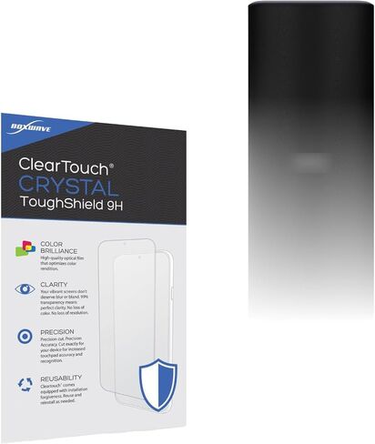 BoxWave Screen Protector Compatible With HMD 105 4G - ClearTouch Crystal ToughShield 9H (2-Pack), Clear 9H Tough Flexible Film Screen Protector in Kuwait