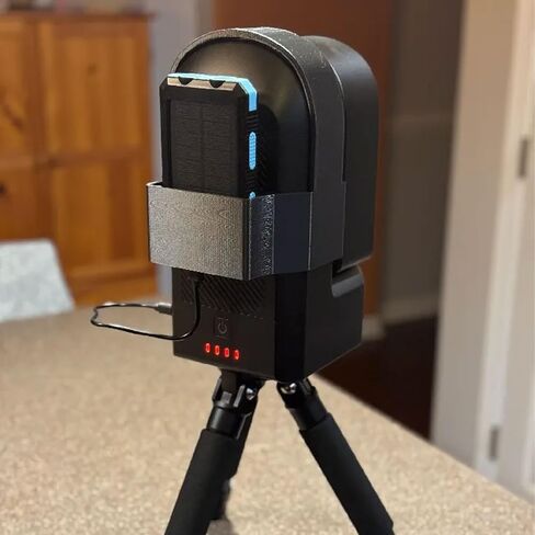 Power Bank Holder for ZWO Seestar S50 Smart Telescope, Extended Power Supply Mount with Secure Cord Management in Kuwait
