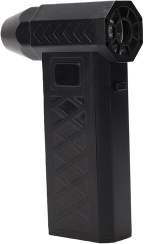 SUNGOOYUE Rechargeable Mini Fan, Compressed Air Dusters Blower with 2000Mah Battery, Handheld for Cleaning Rechargeable Mini Fan, 110000 RPM Electric (Black) in Kuwait