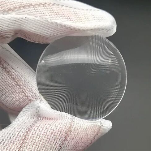 Microscope Observation Circular Diameter 30 Mm Fresnel Lens Threaded Condenser Short Focal Length Small Size for Led Flashlight(30MM._2MM) in Kuwait