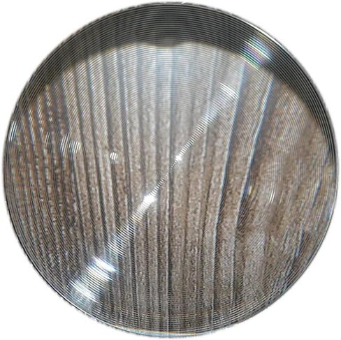 Microscope Observation Circular Diameter 30 Mm Fresnel Lens Threaded Condenser Short Focal Length Small Size for Led Flashlight(30MM._2MM) in Kuwait