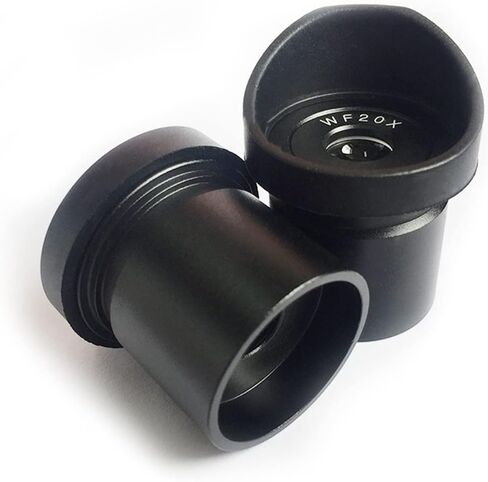 Microscope Observation Pair Wide Field Eyepiece Optical Lens, Diameter 30mm Or 30.5mm Rubber Eye Cups(WF20X-10-30.5mm) in Saudi Arabia