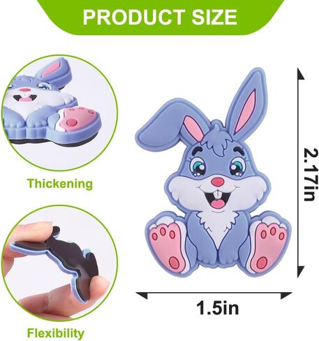 YUJUN 12PCS Fridge Magnets Toys with Farm Animals Refrigerator Magnets Kids | Cute Vivid Full Back Magnetic Toddler Baby Educational Present Refrigerator Magnets Toys in Kuwait