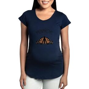 CafePress Monarchs Maternity T Shirt Women's Maternity Ruched Side T-Shirt in Kuwait
