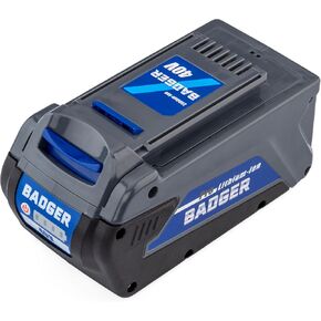 Wild Badger Power WB40V4.0AHB 40 Volt 4.0Ah Lithium-Ion Battery, Blue – High-Capacity Power for 40V Tools, Compatible with String Trimmers, Leaf Blowers, Lawn Mowers & More in Kuwait