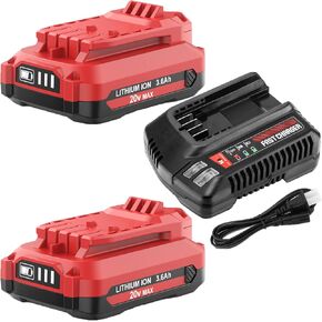 عبوتان بديلتان بقدرة 8000 مللي أمبير في الساعة لبطارية Craftsman 20V CMCB206 | متوافق مع بطاريات كرافتسمان 20 فولت CMCB209 CMCB205 CMCB204 CMCB202 in Kuwait