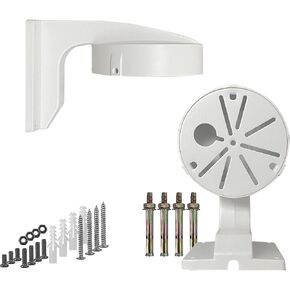 WiTi 4.7 inches Wall Mount Bracket for Dome Security Camera,Deep Base Junction Box Cable Management Mounting Case, CCTV IP Surveillance Cameras Holder Metal Solid Outdoor Indoor in Saudi Arabia