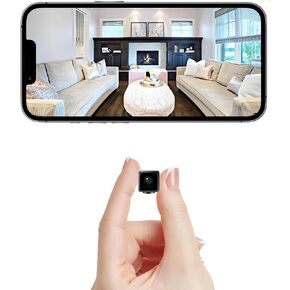 4K Mini Indoor Camera Security Wireless Camera Small Home WiFi Cameras HD Micro Nanny Cam with AI Motion Detection Wide Angle Cloud & SD Storage Auto Night Vision Compact with Tiny Cameras for Indoor in Saudi Arabia