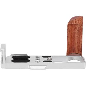 L Shape Handle Grip for G7XII G7XIII Camera with Arrow Storage Case Baseplate Sturdy Aluminum Alloy Design for Professional Photography (Silver) in Saudi Arabia