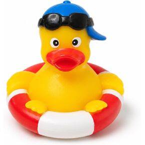3" Rubber Duck [Sealed Hole, Floats Upright] - Baby Safe Bathtub Bathing Toy - Rubber Pool Duck in Kuwait
