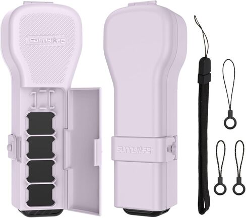 Protective Case for DJI Osmo Pocket 4,Travel Protector Cover with Filter Slots Wrist Strap for DJI Osmo Pocket 4 Accessories (Black) in Kuwait