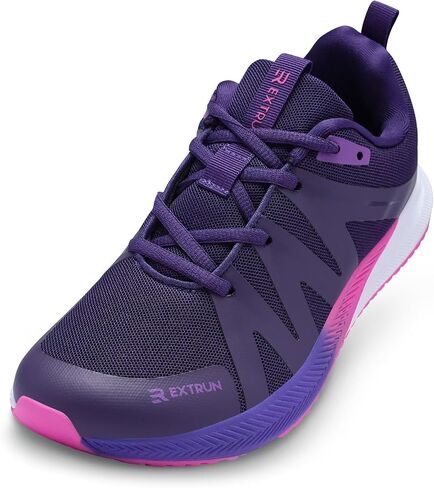 Women's Orthopedic Wide Barefoot Outdoor Shoes: Vintage Arch Support Plantar Fasciitis Supportive Neuropathy Pain Relief, Outdoor Athletic Leisure Sport Sneakers Purple Size 10 in Kuwait