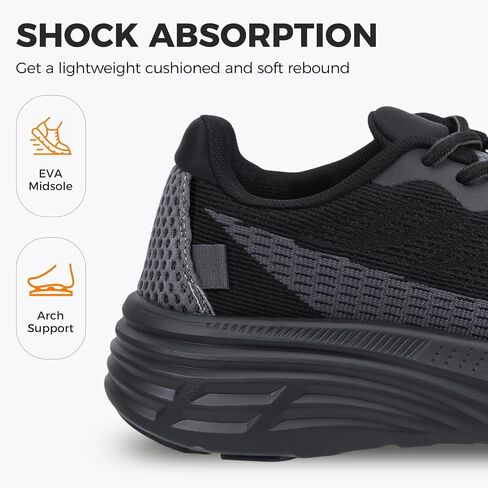 Kyedoo Women's Wide Toe Walking Shoes Running Tennis Sneakers | Wide Toe Box, Comfortable, Cushion, Non-Slip, Athletic Workout Cross Training Sports Fashion Shoes, Breathable, Casual in Kuwait