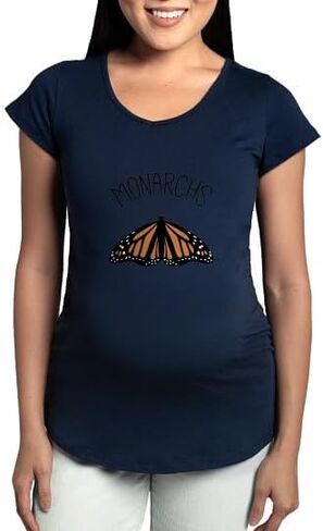 CafePress Monarchs Maternity T Shirt Women's Maternity Ruched Side T-Shirt in Kuwait
