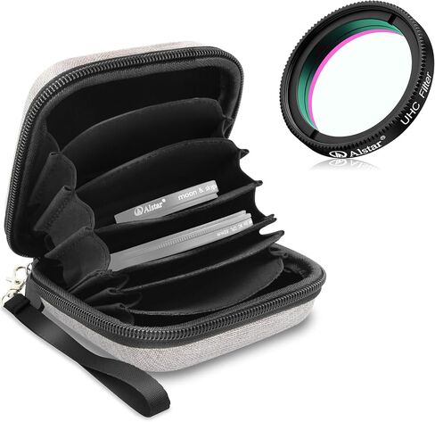 Alstar 1.25" UHC (Ultra High Contrast) Filter - Bundle with - Telescope Filters & Camera Filters Storage Bag in Kuwait