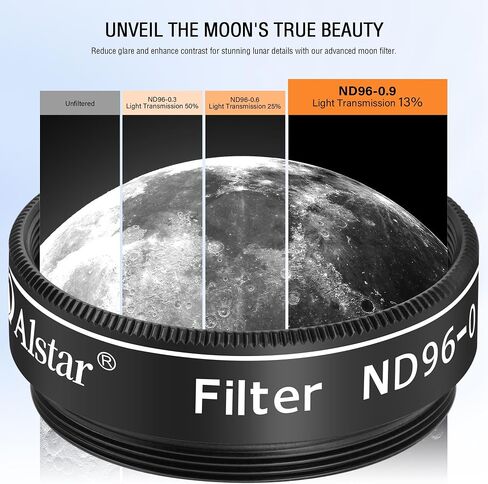 Alstar 1.25" High Precision Double Helical Focuser - Bundle with - Filter Set of 1.25-Inch Seven in Kuwait