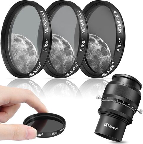 Alstar 2" Helical Micro Focuser - Bundle with - 2 Inch Telescope Moon Filter Kit in Kuwait
