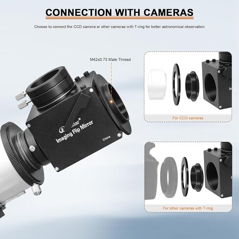 Alstar 1.25" O-III Filter - Bundle with - 1.25 Inch Flip Mirror in Kuwait