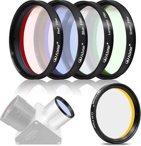 Alstar 2" Narrowband O-III Filter - Bundle with - Telescope LRGB 2 Inch Filter Set in Kuwait