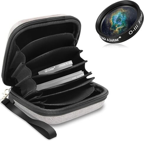 Alstar 1.25" O-III Filter - Bundle with - Telescope Filters & Camera Filters Storage Bag in Kuwait