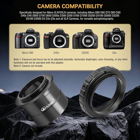 Alstar 2" Narrowband O-III Filter - Bundle with - M42 to 2 inch Telescope Adapter in Kuwait