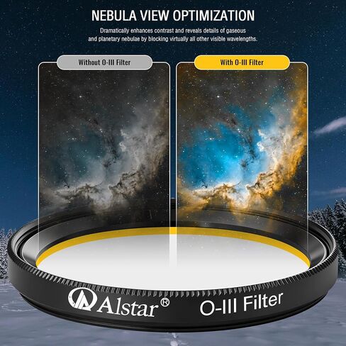 Alstar 2" Narrowband O-III Filter - Bundle with - M42 to 2 inch Telescope Adapter in Kuwait