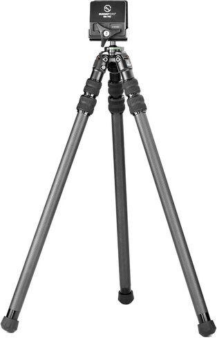 Sunway HT2820CSPI-MC Inverted Leg Carbon Fiber Tripod for Hunting with Saddle Mount，51''(129cm) Tall in Kuwait