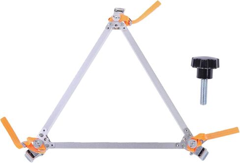 Level Measuring Tool Tripod Leg Stand Lightweight Portable Stability for Total Station Scanner Aluminum Alloy in Kuwait