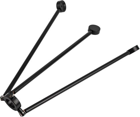 Foldable Floor Guide Tripod with for Stabilizer Support Metal Rod Sections and Anti Slip Round Feet for Measurement in Kuwait