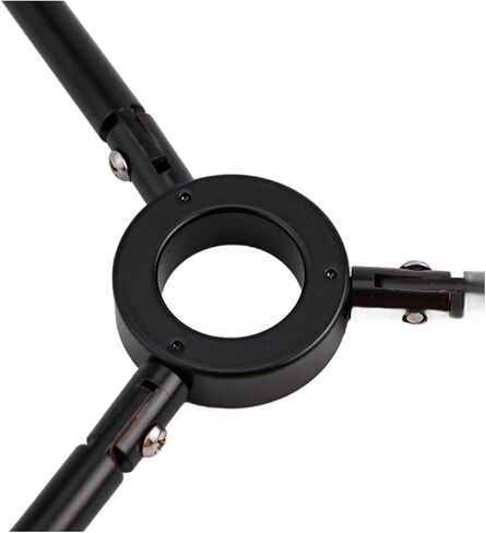 Foldable Floor Guide Tripod with for Stabilizer Support Metal Rod Sections and Anti Slip Round Feet for Measurement in Kuwait