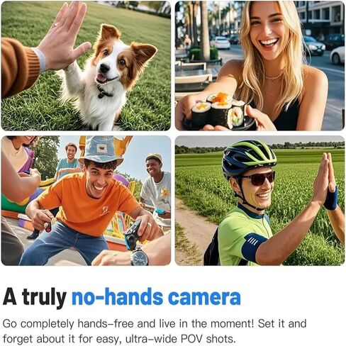 Full HD WiFi Mini Body Camera, Portable Sports Recorder for Motorcycle Helmet Handlebar Road Shooting in Kuwait