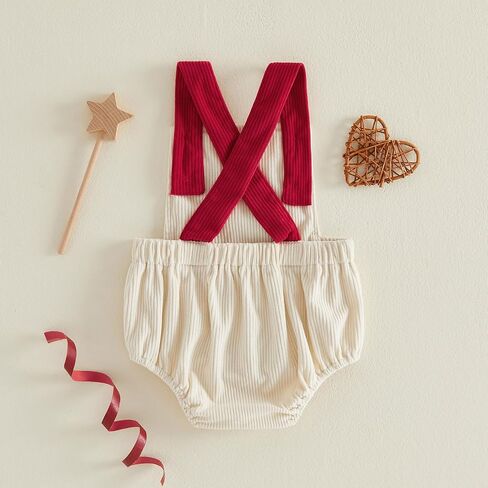Newborn Baby Girl Boy 4th of July Romper Letter Embroidery Bodysuit Jumpsuit Cute Infant Summer Patriotic Clothes in Kuwait