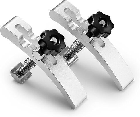 Genmitsu 2PCS T-Track Hold Down Clamp Kit, for Woodworking Metalworking, Compatible with MDF Spoilboard with 6mm(0.24'') Threaded Hole and Aluminum Spoilboard for M6 T-slot Nut 16 x 16mm(0.6 x 0.6'') in Kuwait