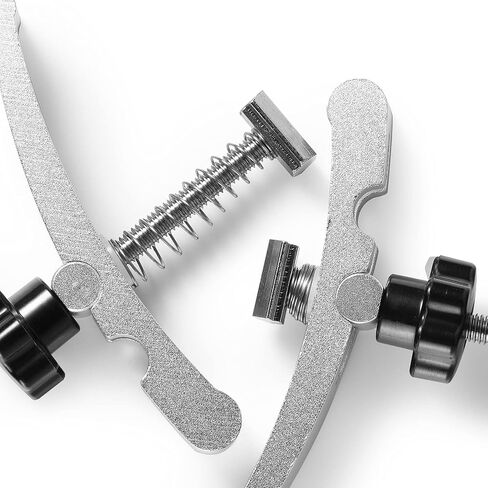 Genmitsu 2PCS T-Track Hold Down Clamp Kit, for Woodworking Metalworking, Compatible with MDF Spoilboard with 6mm(0.24'') Threaded Hole and Aluminum Spoilboard for M6 T-slot Nut 16 x 16mm(0.6 x 0.6'') in Kuwait