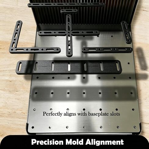 Laser Engraver Fence Kit for xTool F1 & F2 Ultra – 7Pcs Precision Positioning Jig & Alignment Fence for Repeatable Laser Engraving, Positioning Guide Fixture Set for Consistent Placement in Kuwait