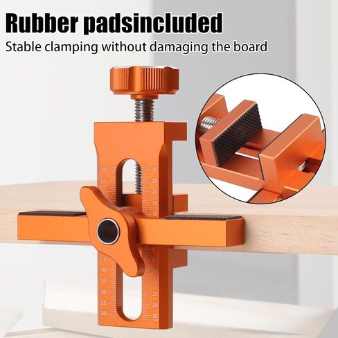 Cabinet Door Positioning Tool, Adjustable Cabinet Door Installation Positioner, Aluminum Cabinet Door Mounting Jig for Installing Frameless Cabinets for Face Frame in Kuwait