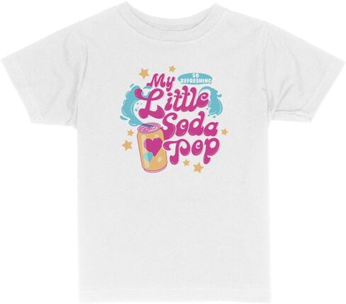 My Little Soda Pop Toddler Kids T-Shirt 2T White in Kuwait
