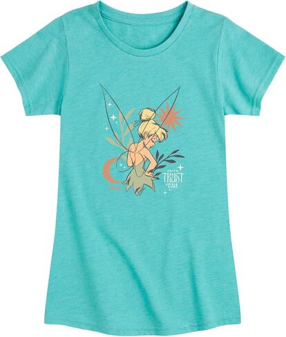 Tinker Bell - Sun and Moon - Toddler Girls Fitted Short Sleeve T-Shirt in Kuwait