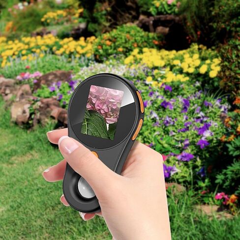 Digital Microscope Handheld - 500X Magnification Magnifier, 2.0 Inch IPS Color Screen, 200W Pixels HD Camera Focus, Built-in LED Light | Digital Magnifying Glass for Coin Jewelry PCB Repair Science in Kuwait