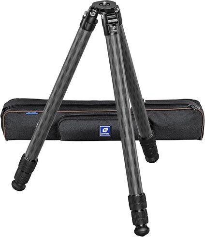 Leofoto SA-404CLX 172.9cm / 68.07in Carbon Fiber Shooting/Hunting Compact Tripod, 3/8" Mounting Stud, Max Load: 40kg / 88.18lb, 4 Section Professional Photography Tripod for Outdoor in Kuwait