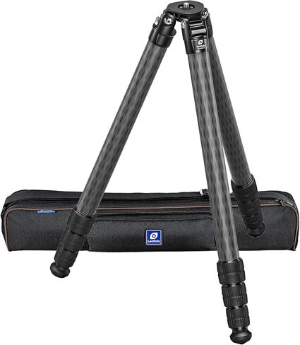 Leofoto SA-404CLX 172.9cm / 68.07in Carbon Fiber Shooting/Hunting Compact Tripod, 3/8" Mounting Stud, Max Load: 40kg / 88.18lb, 4 Section Professional Photography Tripod for Outdoor in Kuwait