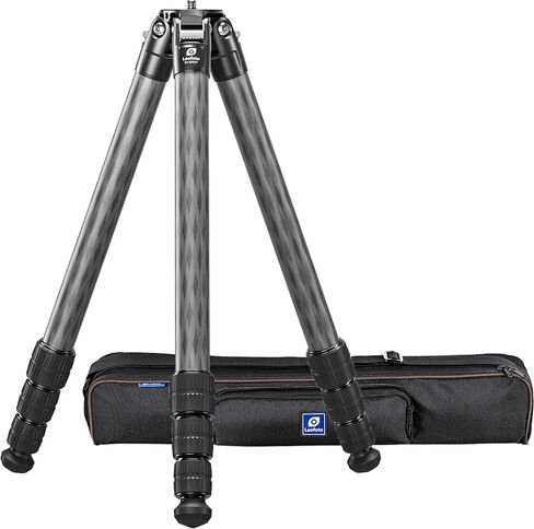 Leofoto SA-404CLX 172.9cm / 68.07in Carbon Fiber Shooting/Hunting Compact Tripod, 3/8" Mounting Stud, Max Load: 40kg / 88.18lb, 4 Section Professional Photography Tripod for Outdoor in Kuwait