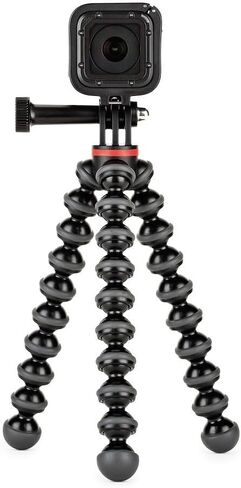 Joby GorillaPod 500 Action, Tripod for Action Cameras, GoPro and Video Cameras, for Content Creation, Vlogging, Live Streaming, TIK Tok,Black in Kuwait