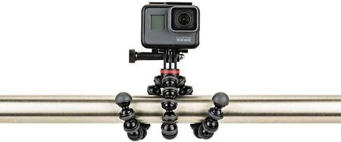 Joby GorillaPod 500 Action, Tripod for Action Cameras, GoPro and Video Cameras, for Content Creation, Vlogging, Live Streaming, TIK Tok,Black in Kuwait
