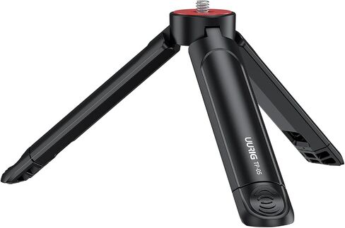 VRIG TP05 Extendable Mini Camera Tripod with 1/4" Screw, Portable Desktop Tripod Selfie Stick Handle Grip Handheld Mount for Camera Vlog Cell Phone Holder Fill-in Light Gimbal Grip Stabilizer in Kuwait