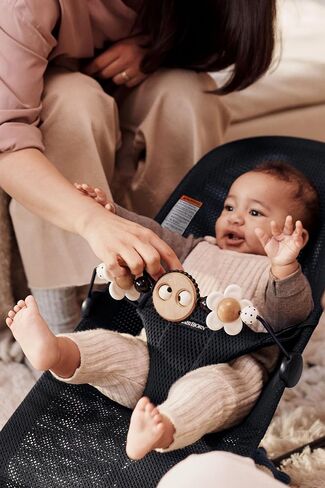 BabyBjörn Toy for Bouncer, Googly Eyes Black & White in Kuwait