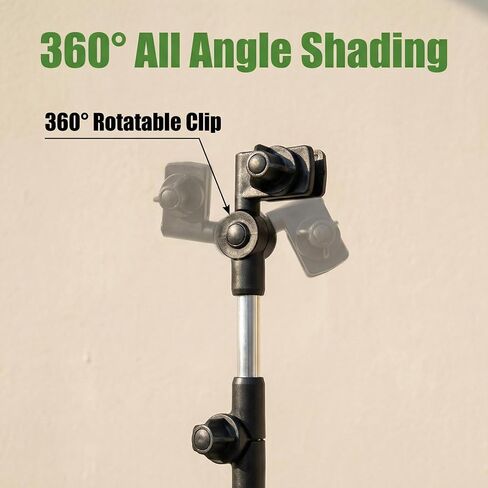 Stroller Umbrella Attachment,Umbrellas Connector Clip to Handlebar,Holder for Stroller,360 Degree Adjustable Universal Clamp for Golf Cart,Wheelchair, Beach Chair,Fishing, Beach Camping Gear in Kuwait